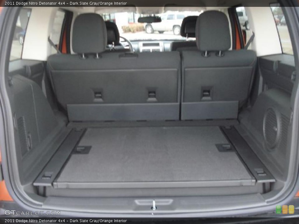 Dark Slate Gray/Orange Interior Trunk for the 2011 Dodge Nitro Detonator 4x4 #47339122