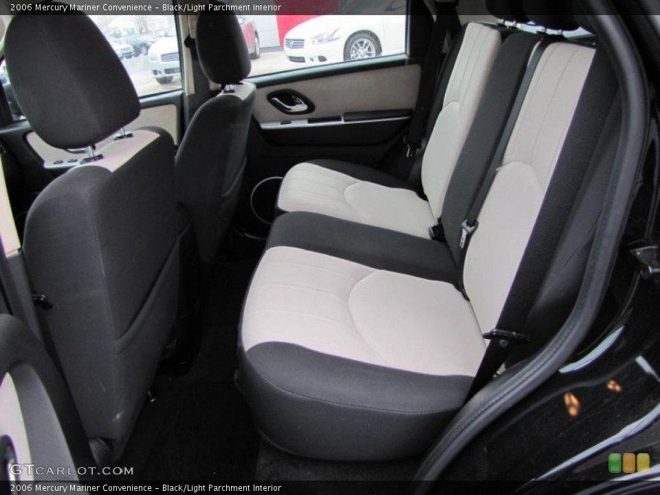 Black/Light Parchment Interior Photo for the 2006 Mercury Mariner Convenience #47339860