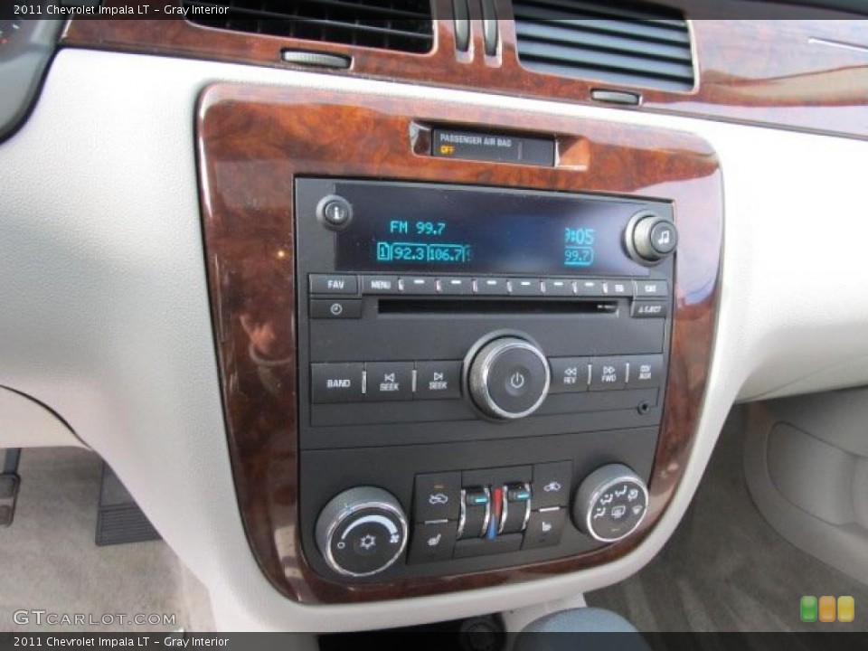 Gray Interior Controls for the 2011 Chevrolet Impala LT #47340256