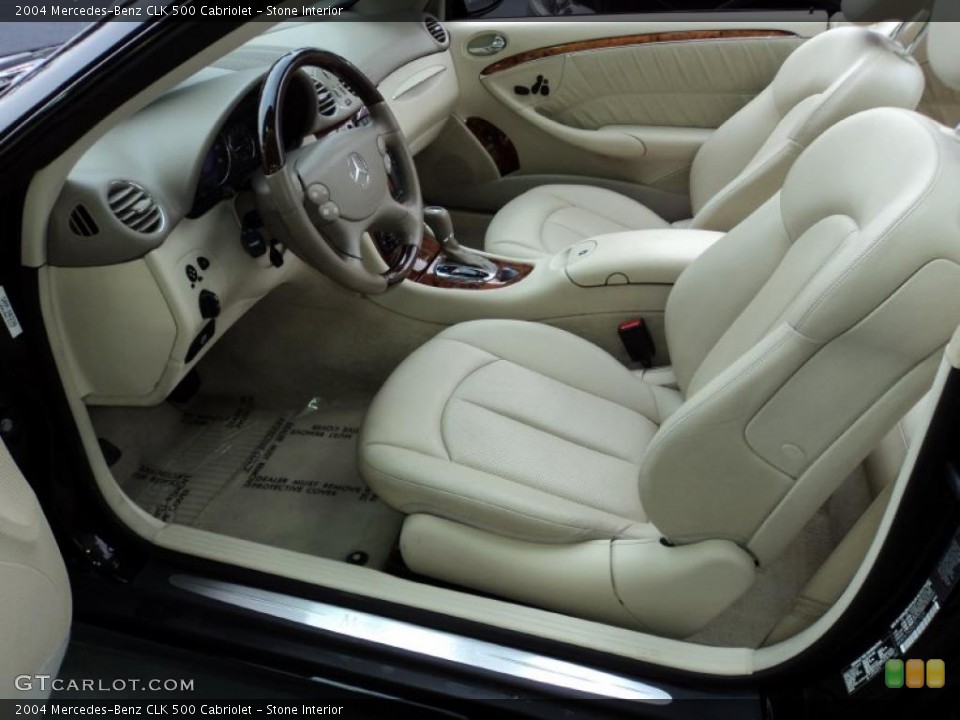Stone Interior Photo for the 2004 Mercedes-Benz CLK 500 Cabriolet #47341783