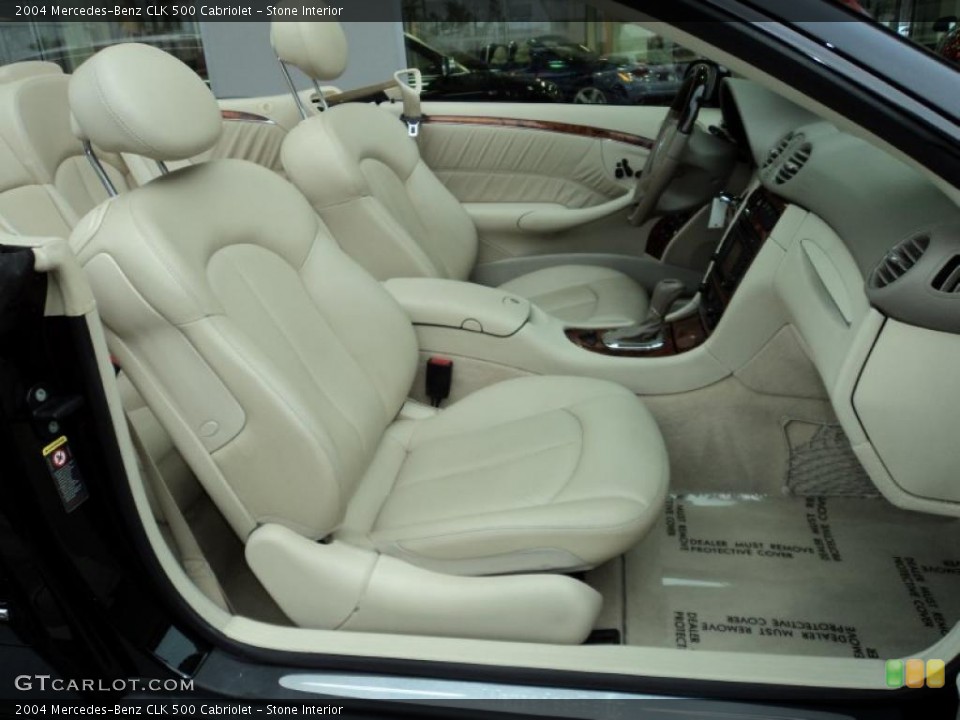 Stone Interior Photo for the 2004 Mercedes-Benz CLK 500 Cabriolet #47341822