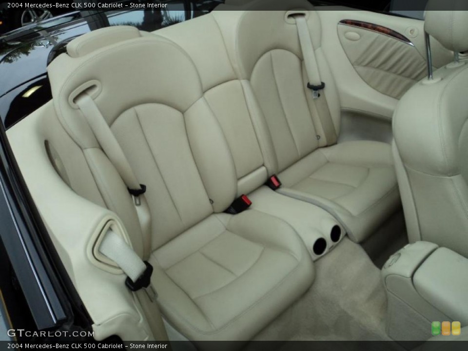 Stone Interior Photo for the 2004 Mercedes-Benz CLK 500 Cabriolet #47341831