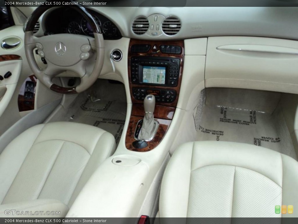 Stone Interior Photo for the 2004 Mercedes-Benz CLK 500 Cabriolet #47341837