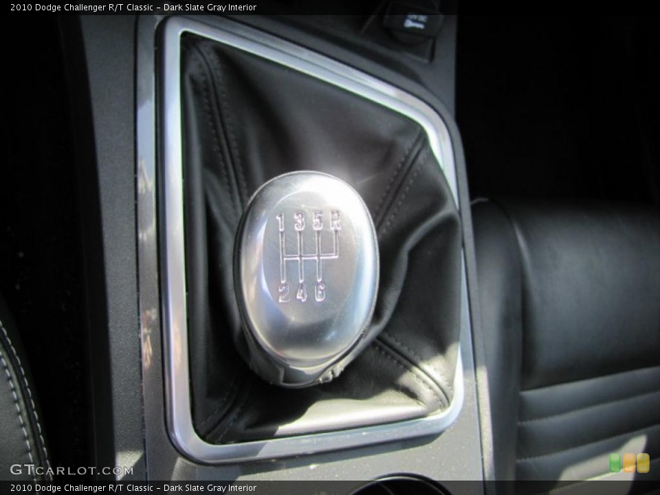 Dark Slate Gray Interior Transmission for the 2010 Dodge Challenger R/T Classic #47342305