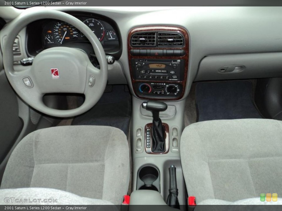 Gray Interior Dashboard for the 2001 Saturn L Series L200 Sedan #47342693