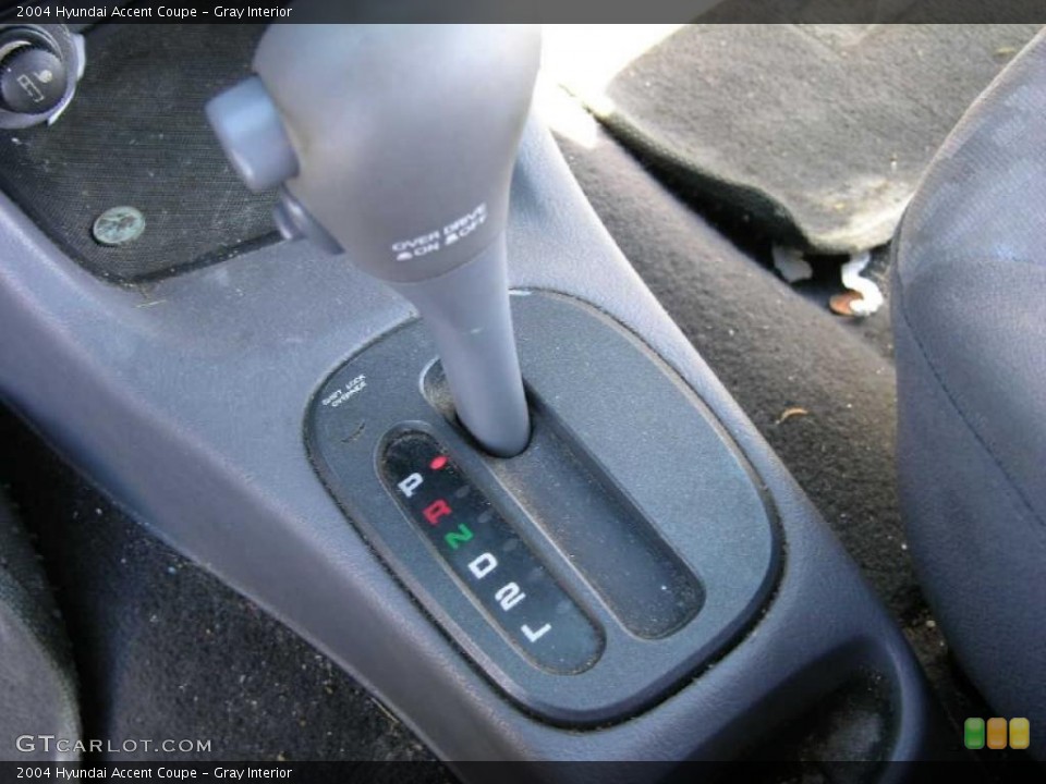 Gray Interior Transmission for the 2004 Hyundai Accent Coupe #47343212