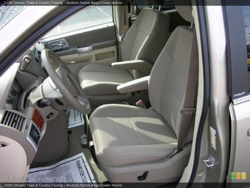 Medium Pebble Beige/Cream Interior Photo for the 2008 Chrysler Town & Country Touring #47343824