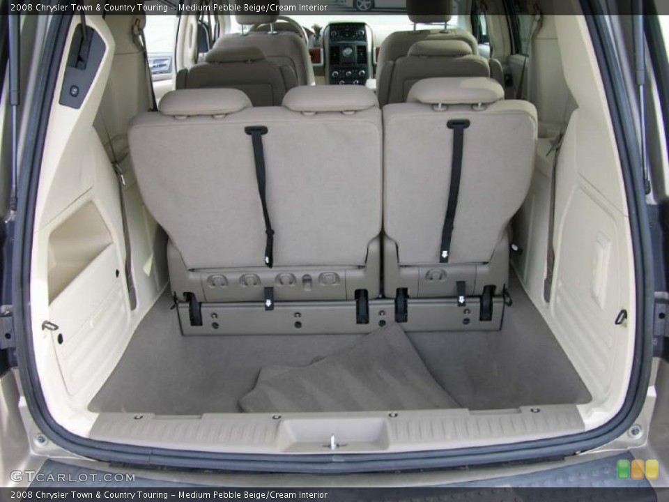 Medium Pebble Beige/Cream Interior Trunk for the 2008 Chrysler Town & Country Touring #47343848