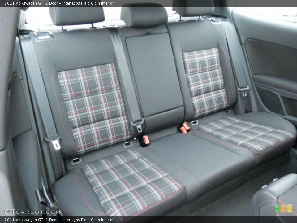 Interlagos Plaid Cloth Interior Photo for the 2011 Volkswagen GTI 2 Door #47344958