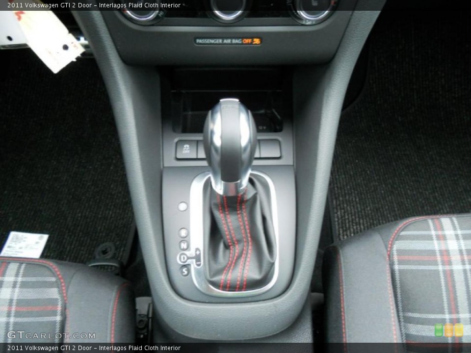 Interlagos Plaid Cloth Interior Transmission for the 2011 Volkswagen GTI 2 Door #47344997