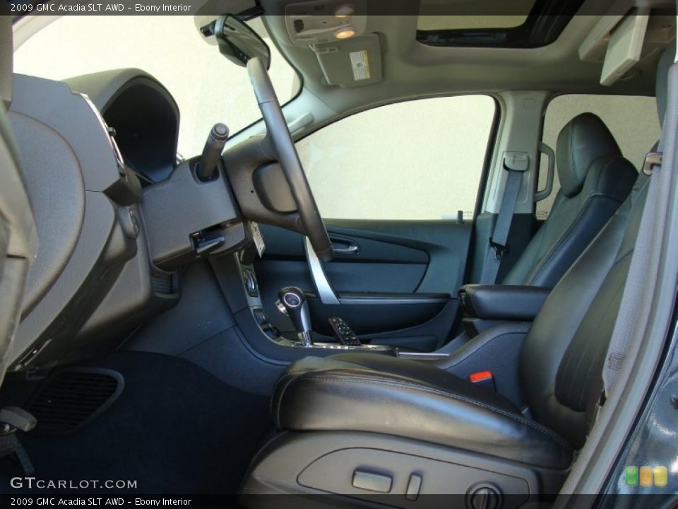 Ebony Interior Photo for the 2009 GMC Acadia SLT AWD #47345819