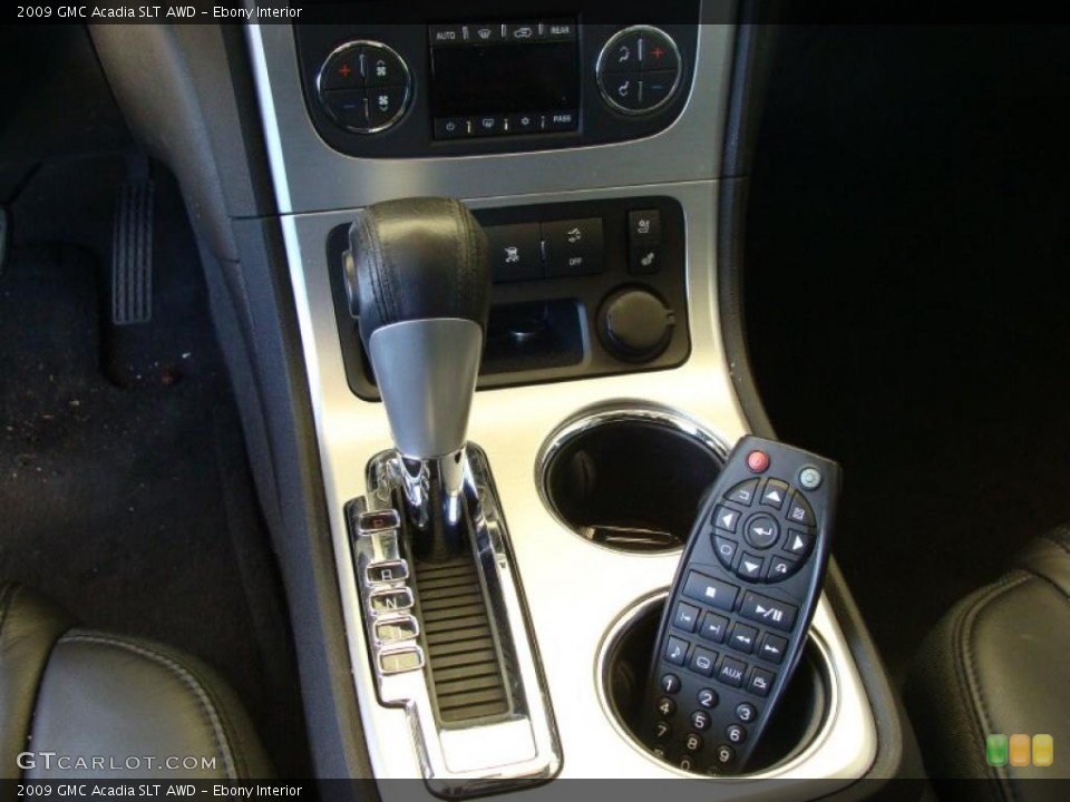Ebony Interior Transmission for the 2009 GMC Acadia SLT AWD #47345903