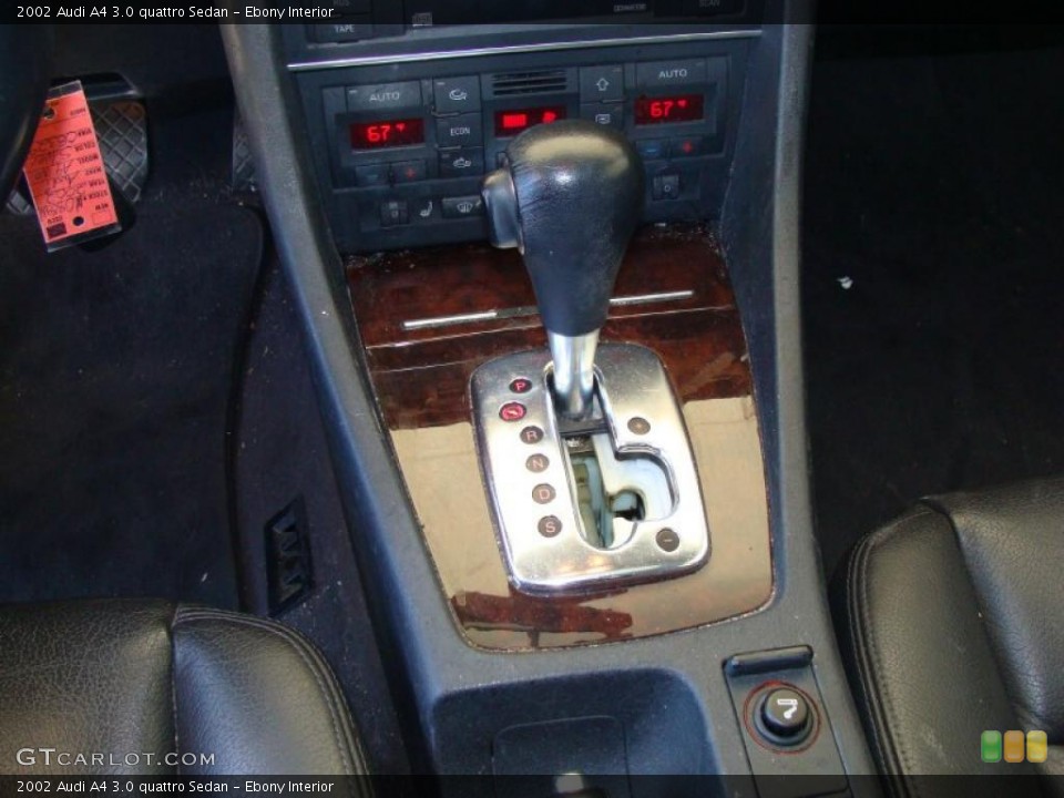 Ebony Interior Transmission for the 2002 Audi A4 3.0 quattro Sedan #47346281
