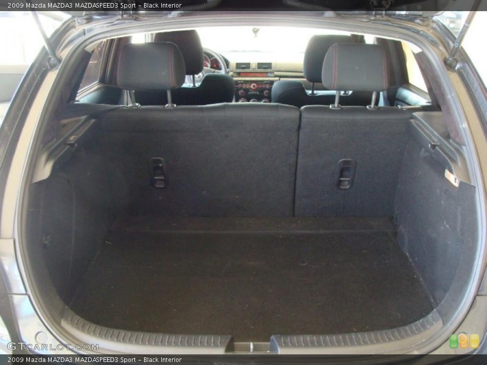 Black Interior Trunk for the 2009 Mazda MAZDA3 MAZDASPEED3 Sport #47346611