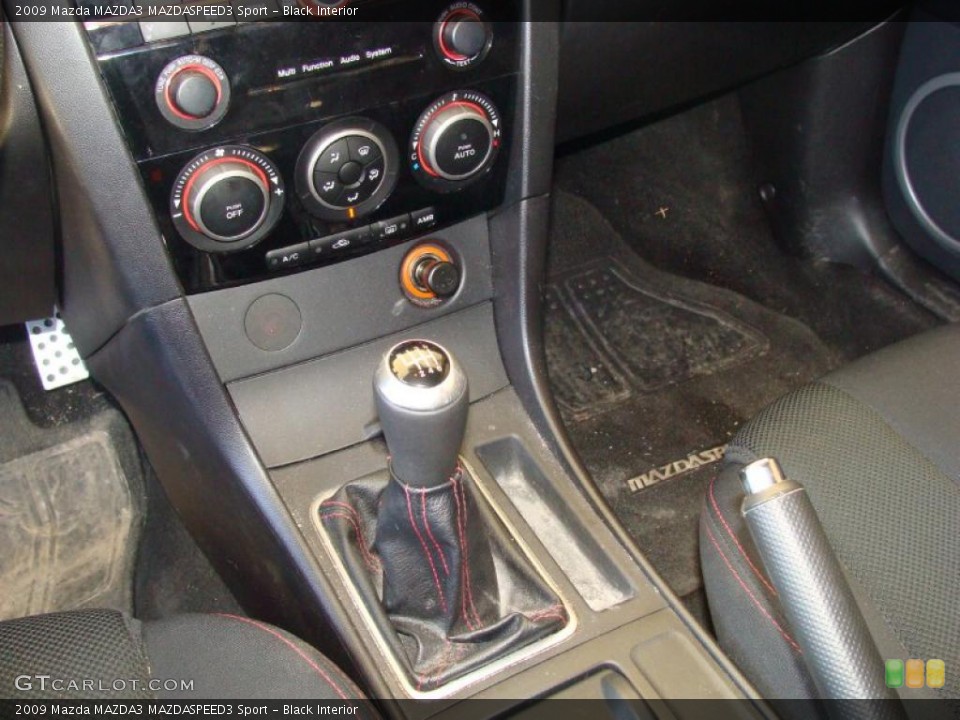 Black Interior Transmission for the 2009 Mazda MAZDA3 MAZDASPEED3 Sport #47346716