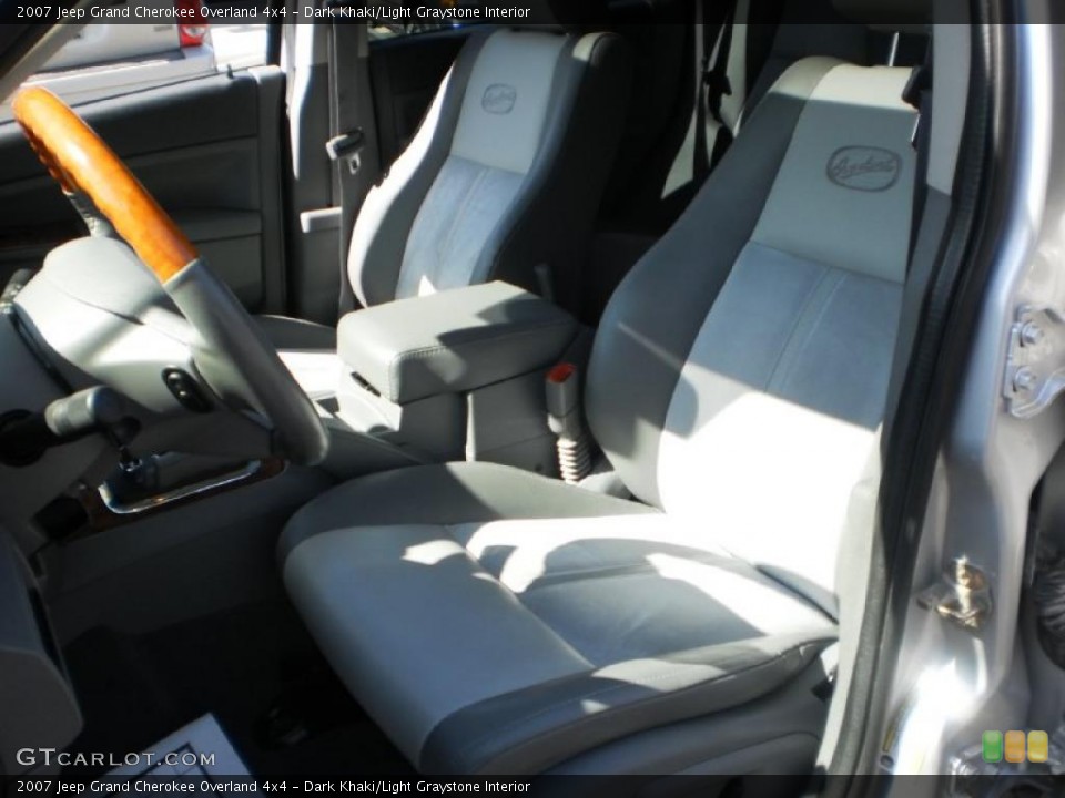 Dark Khaki/Light Graystone Interior Photo for the 2007 Jeep Grand Cherokee Overland 4x4 #47348678