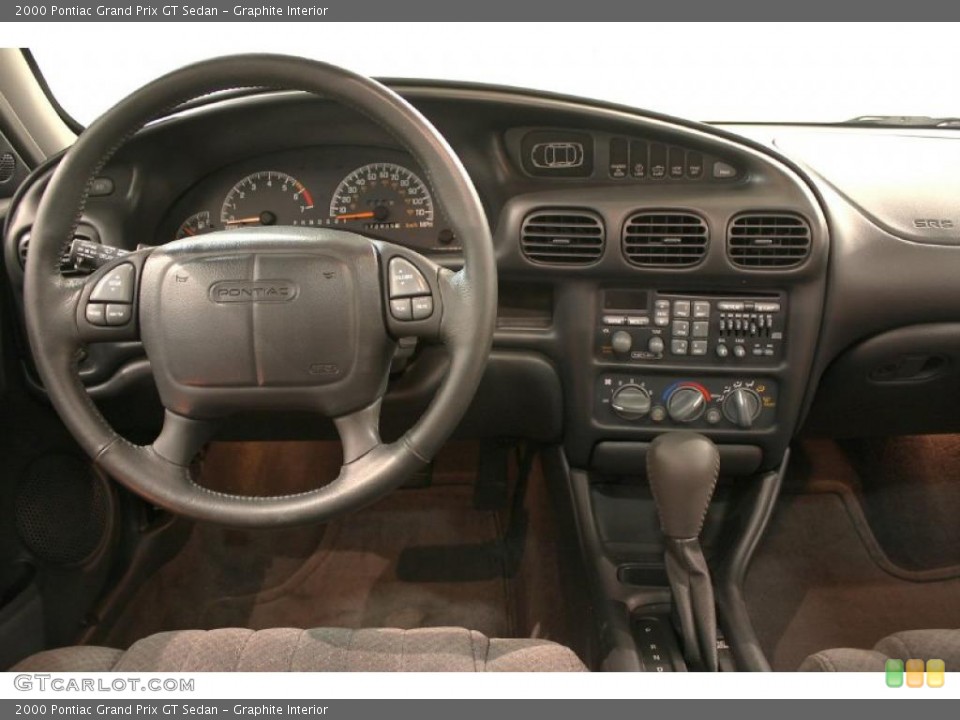 Graphite Interior Dashboard for the 2000 Pontiac Grand Prix GT Sedan #47349417
