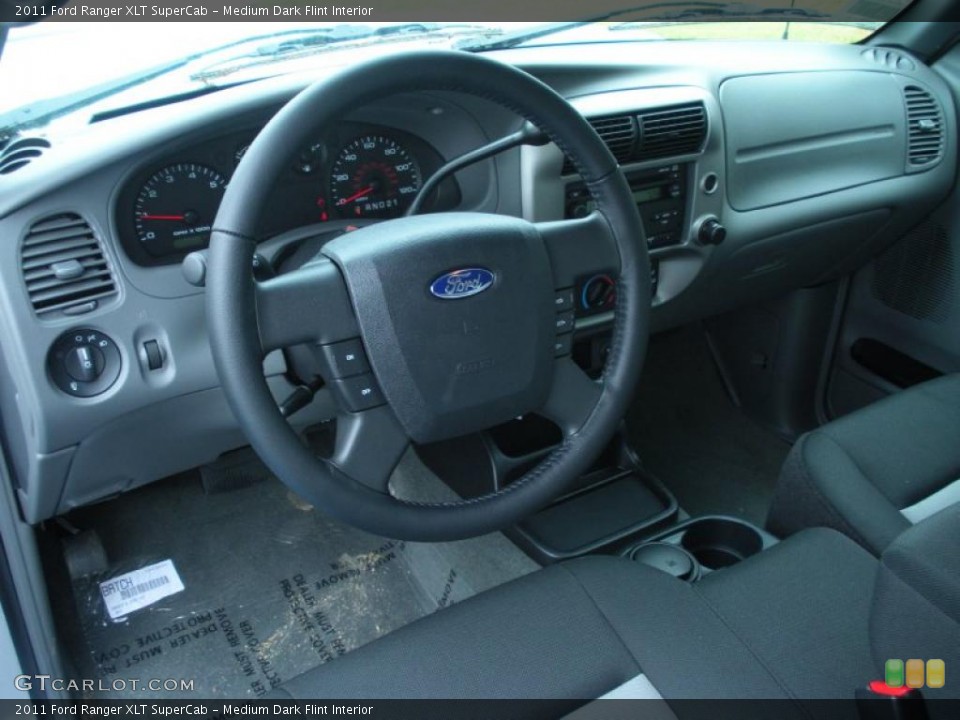 Medium Dark Flint Interior Prime Interior for the 2011 Ford Ranger XLT SuperCab #47351633