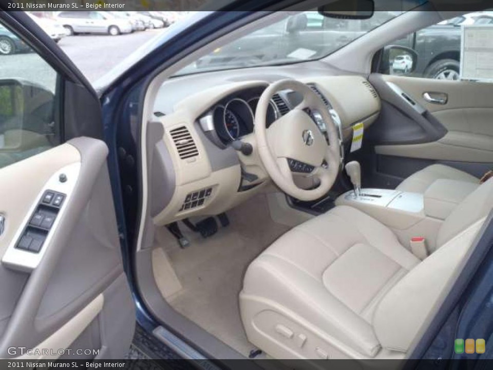 Beige Interior Photo for the 2011 Nissan Murano SL #47351765