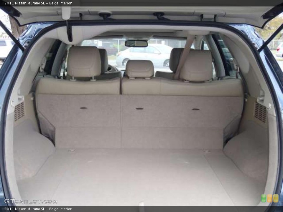 Beige Interior Trunk for the 2011 Nissan Murano SL #47351861