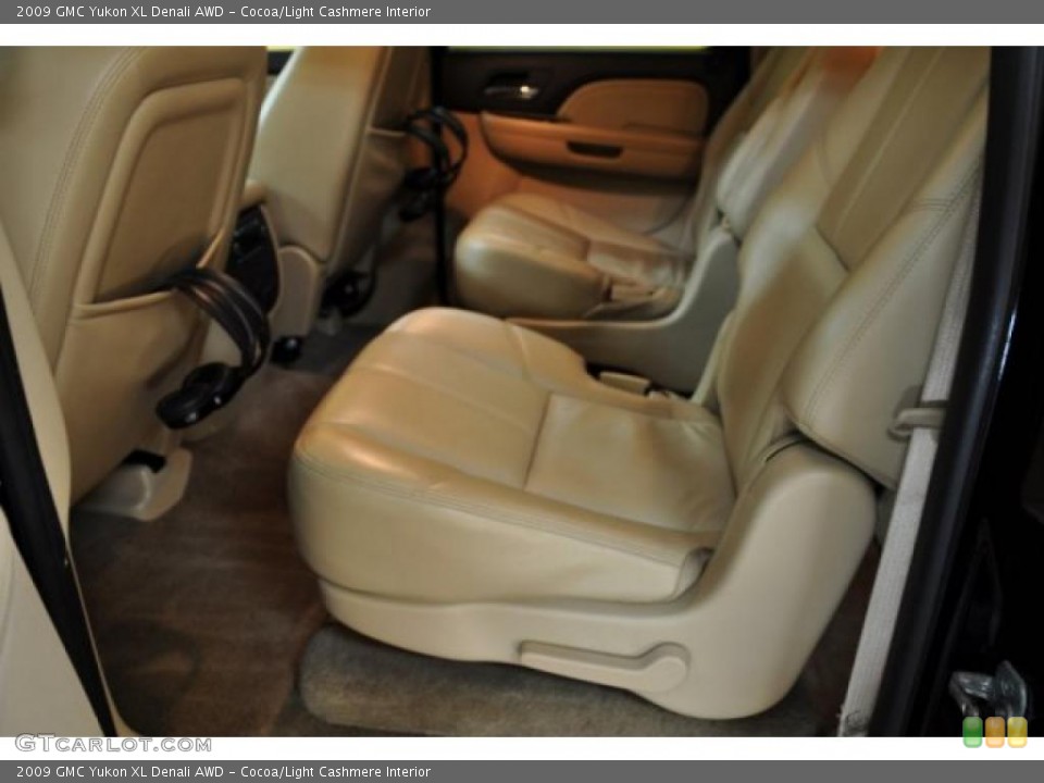 Cocoa/Light Cashmere Interior Photo for the 2009 GMC Yukon XL Denali AWD #47351936