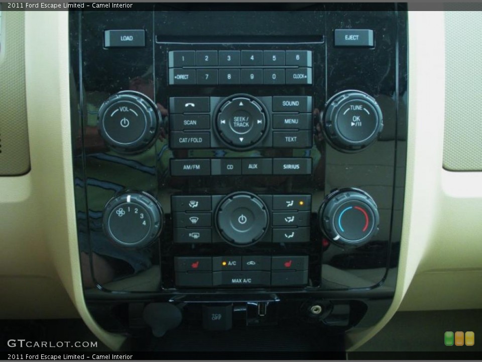 Camel Interior Controls for the 2011 Ford Escape Limited #47352422
