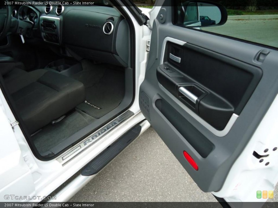 Slate Interior Door Panel for the 2007 Mitsubishi Raider LS Double Cab #47352623