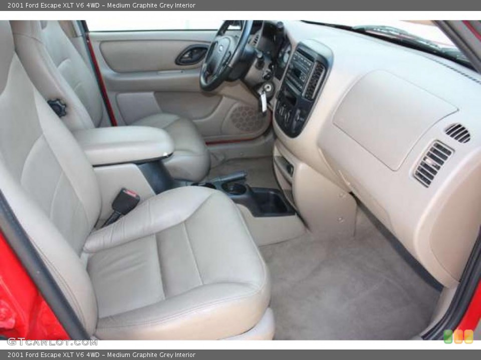 Medium Graphite Grey Interior Photo for the 2001 Ford Escape XLT V6 4WD #47352794