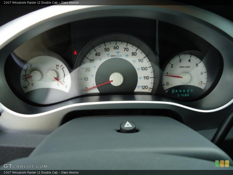 Slate Interior Gauges for the 2007 Mitsubishi Raider LS Double Cab #47352818