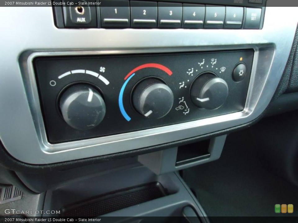 Slate Interior Controls for the 2007 Mitsubishi Raider LS Double Cab #47352844