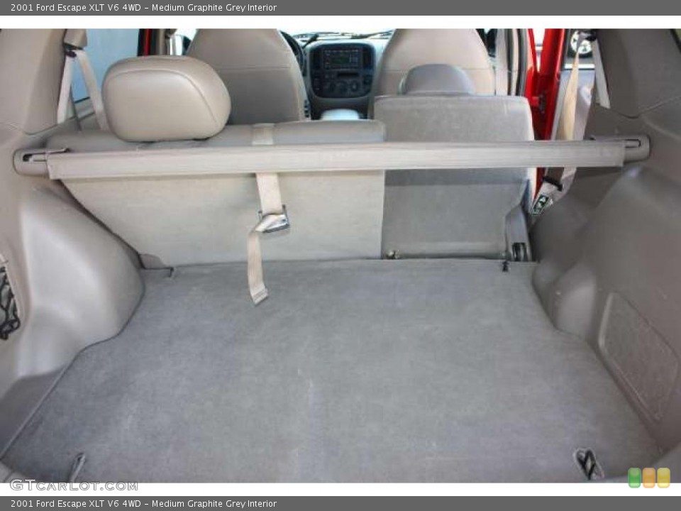 Medium Graphite Grey Interior Trunk for the 2001 Ford Escape XLT V6 4WD #47352971