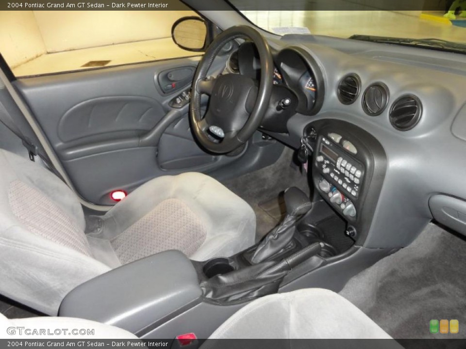 Dark Pewter Interior Photo for the 2004 Pontiac Grand Am GT Sedan #47354607