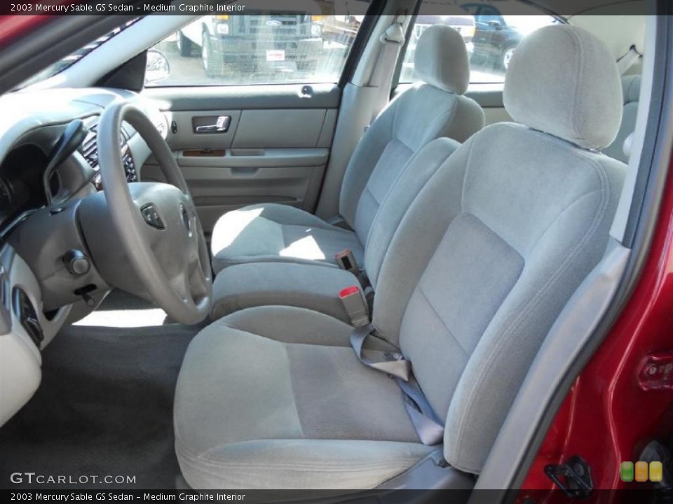 Medium Graphite Interior Photo for the 2003 Mercury Sable GS Sedan #47354831