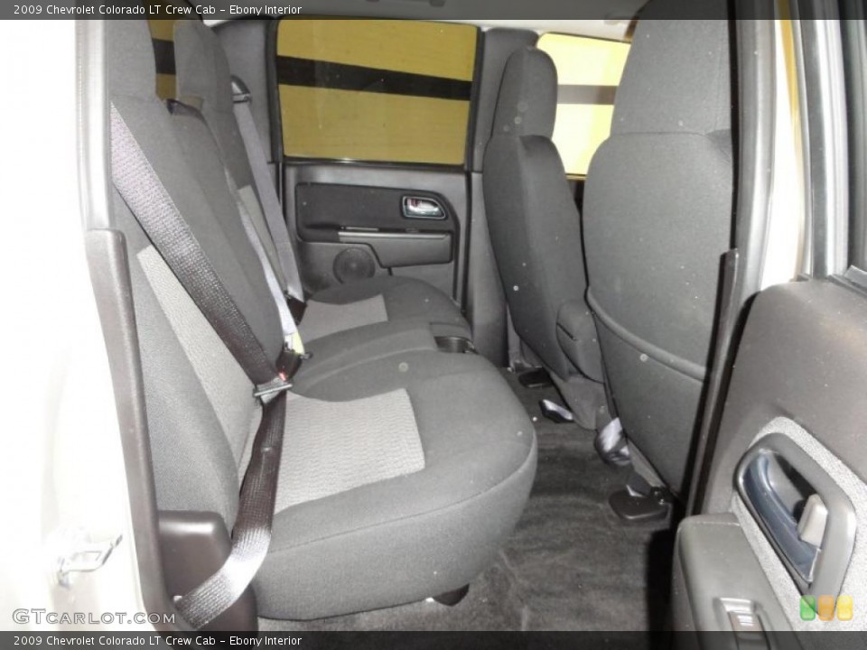 Ebony Interior Photo for the 2009 Chevrolet Colorado LT Crew Cab #47355218
