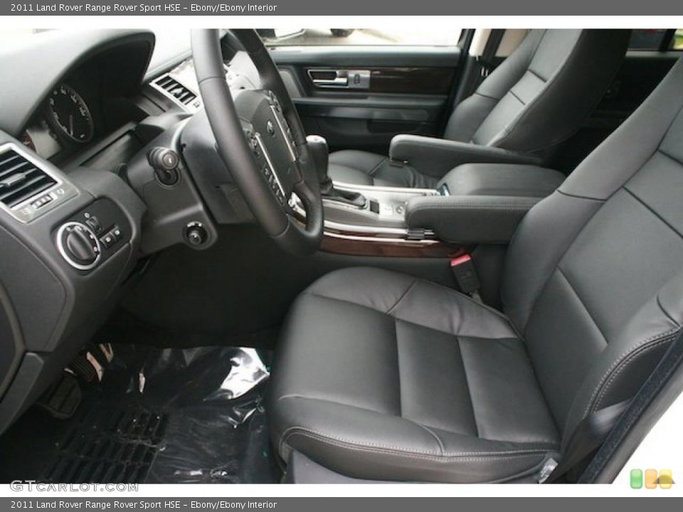 Ebony/Ebony Interior Photo for the 2011 Land Rover Range Rover Sport HSE #47355398
