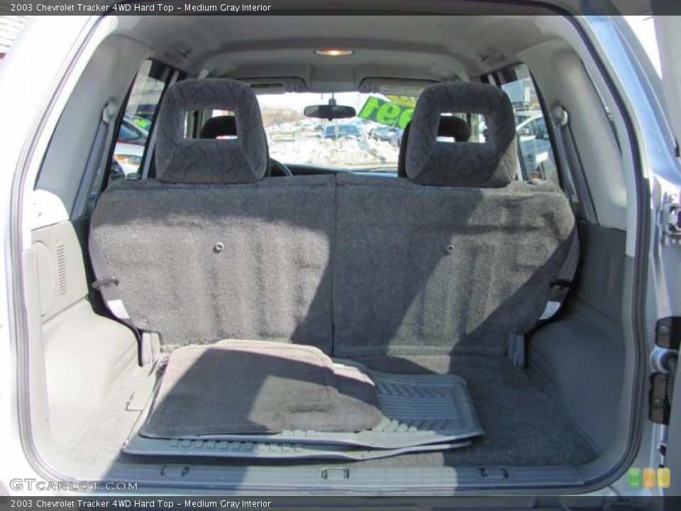 Medium Gray Interior Trunk for the 2003 Chevrolet Tracker 4WD Hard Top #47356511