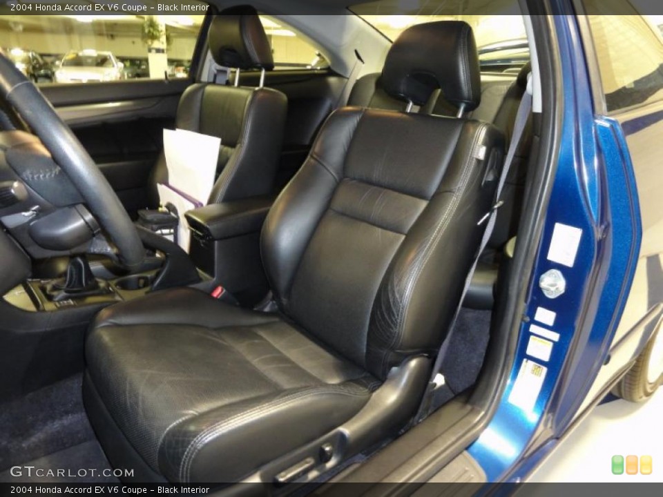 Black Interior Photo for the 2004 Honda Accord EX V6 Coupe #47356706
