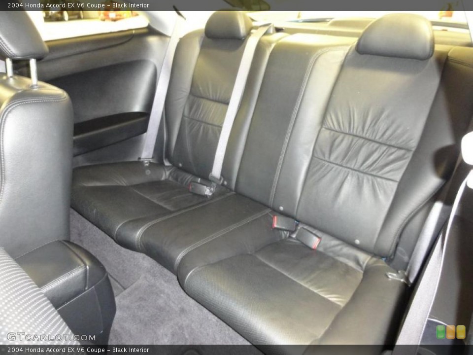 Black Interior Photo for the 2004 Honda Accord EX V6 Coupe #47356823