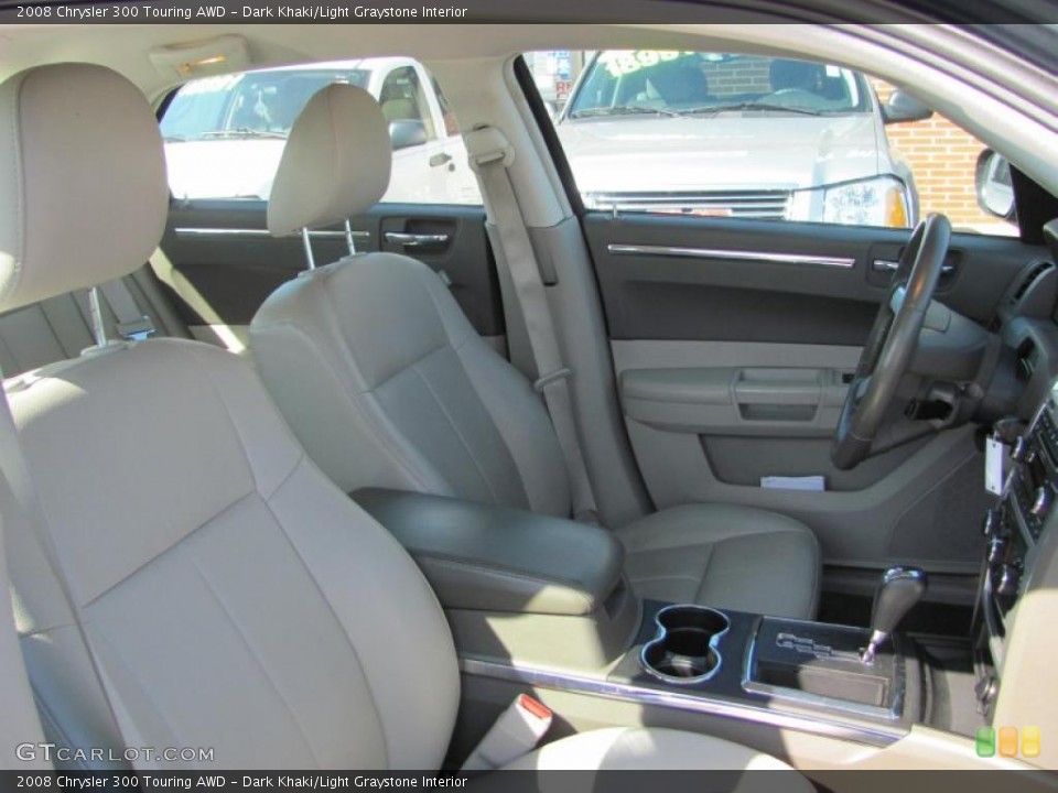 Dark Khaki/Light Graystone Interior Photo for the 2008 Chrysler 300 Touring AWD #47356916