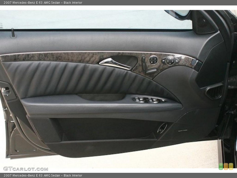 Black Interior Door Panel for the 2007 Mercedes-Benz E 63 AMG Sedan #47357567