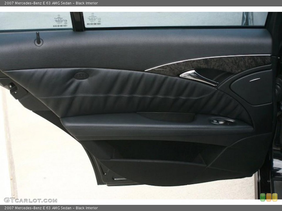 Black Interior Door Panel for the 2007 Mercedes-Benz E 63 AMG Sedan #47357582