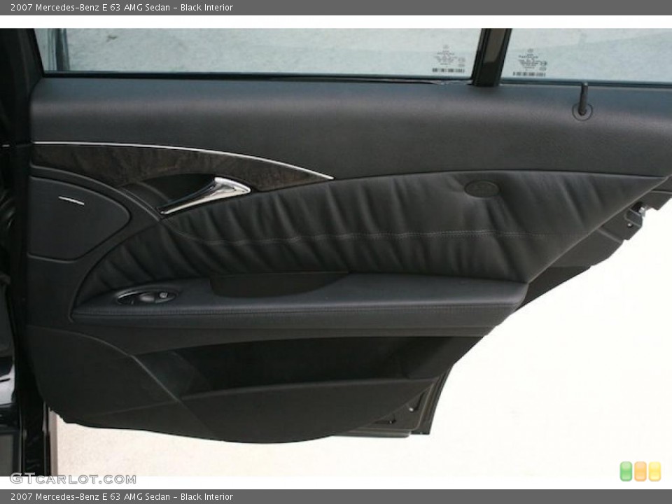 Black Interior Door Panel for the 2007 Mercedes-Benz E 63 AMG Sedan #47357597