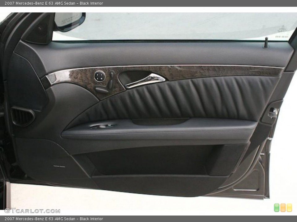 Black Interior Door Panel for the 2007 Mercedes-Benz E 63 AMG Sedan #47357612