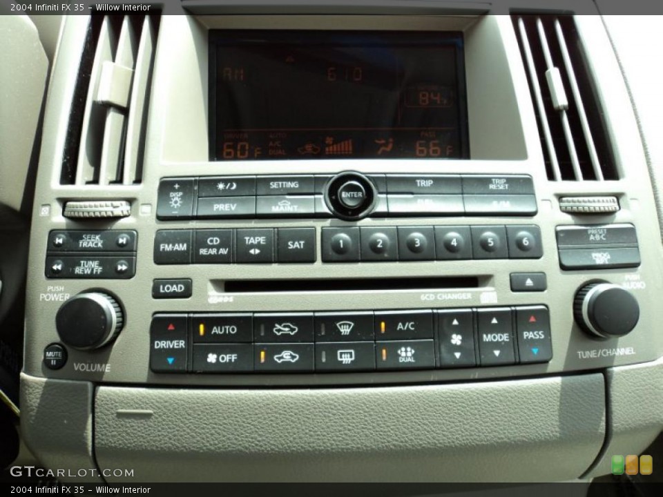 Willow Interior Controls for the 2004 Infiniti FX 35 #47358257