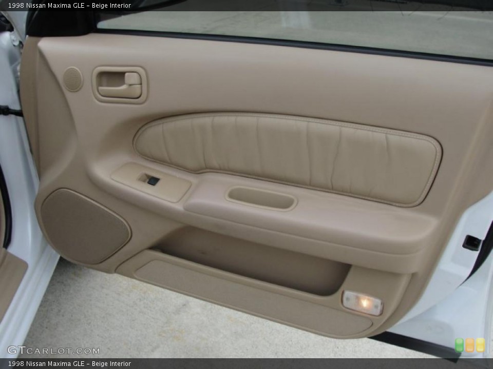 Beige Interior Door Panel for the 1998 Nissan Maxima GLE #47358356