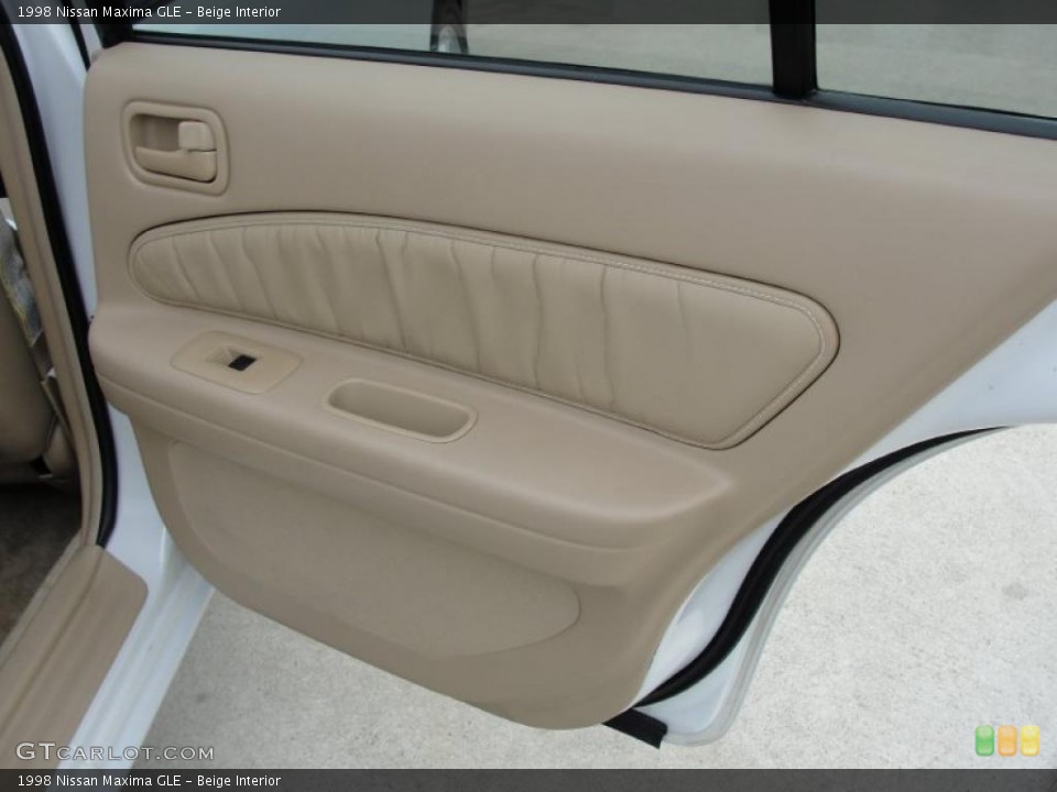 Beige Interior Door Panel for the 1998 Nissan Maxima GLE #47358395