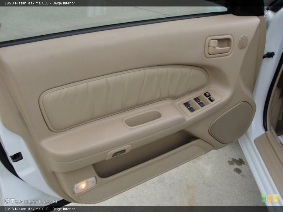 Beige Interior Door Panel for the 1998 Nissan Maxima GLE #47358455