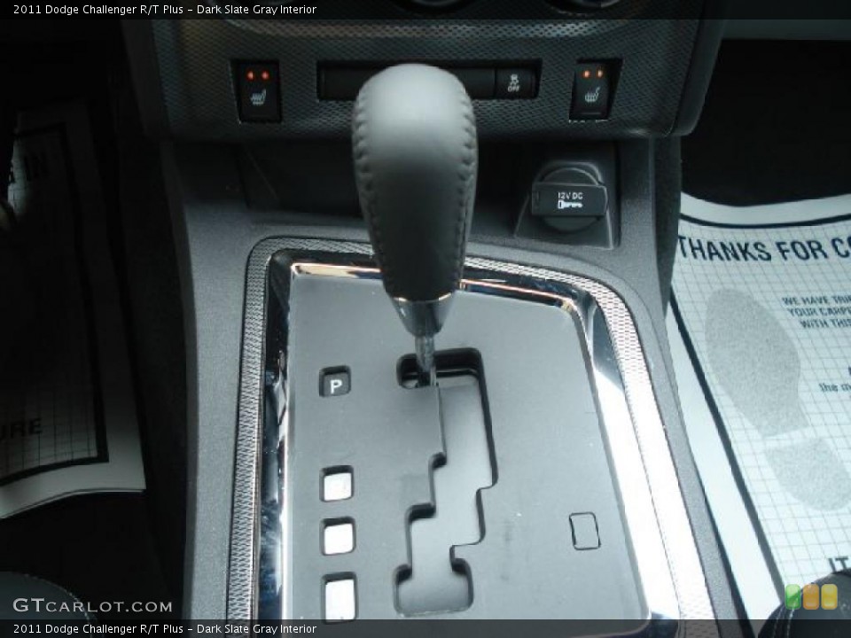 Dark Slate Gray Interior Transmission for the 2011 Dodge Challenger R/T Plus #47359217