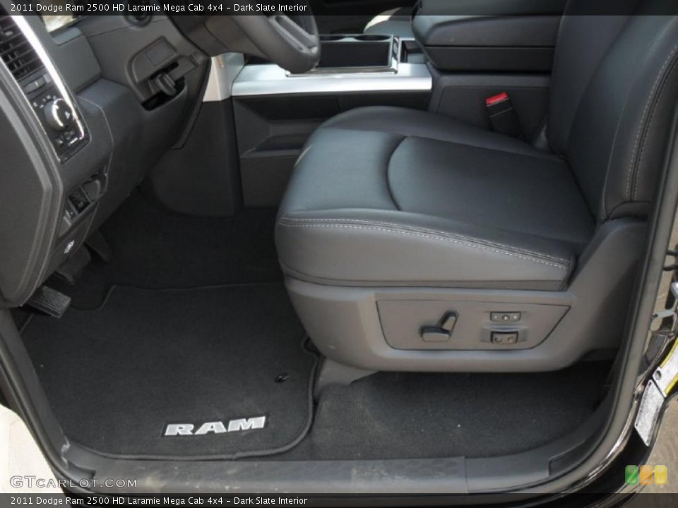 Dark Slate Interior Photo for the 2011 Dodge Ram 2500 HD Laramie Mega Cab 4x4 #47359964