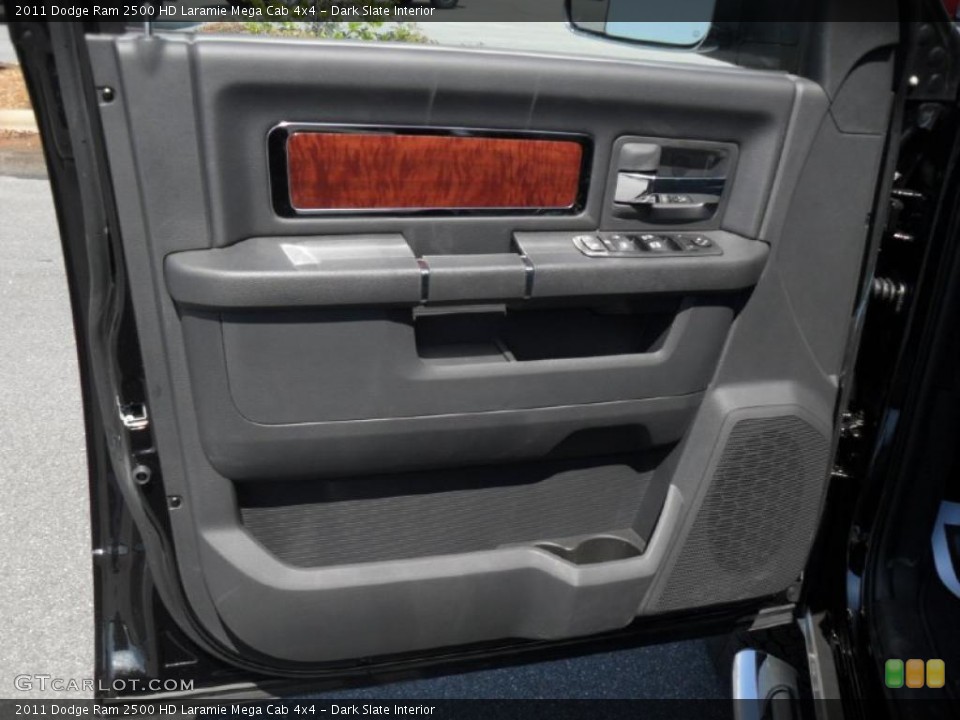 Dark Slate Interior Door Panel for the 2011 Dodge Ram 2500 HD Laramie Mega Cab 4x4 #47359997